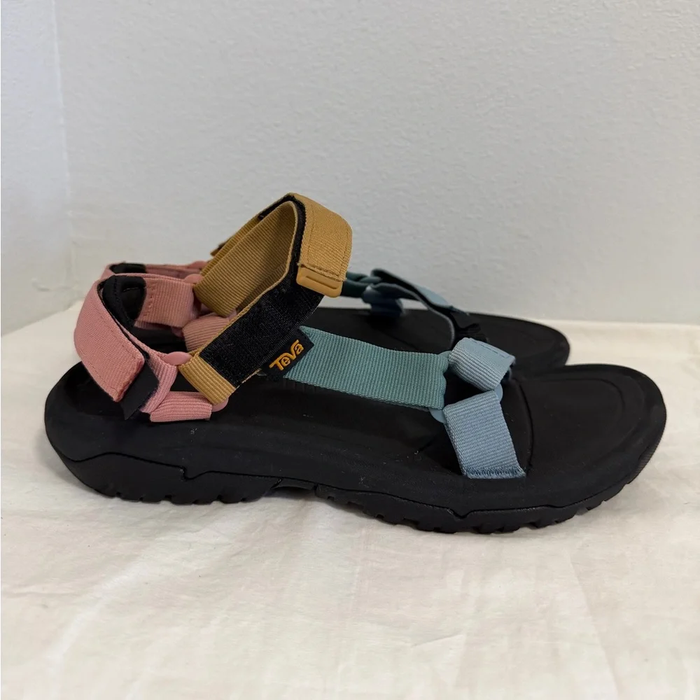 Teva Hurricane Strappy Hiking sandals multi color size 10 - Picture 4 of 9